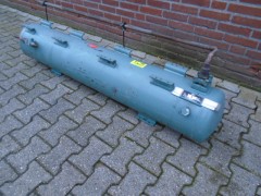 Bitzer tank horizontaal 105  liter.